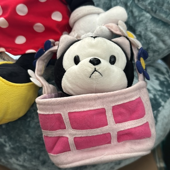 Disney World Minnie Mouse Figaro Cat Basket Kawaii Soft Plush Toy 18”
Y2K PLUSH - Picture 3 of 10